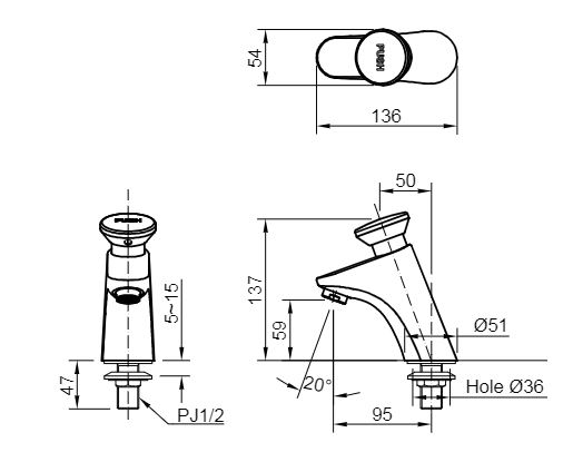 ban ve voi inax lfv p02b