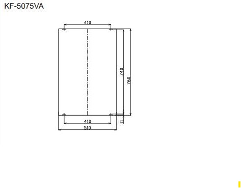 ban ve ky thuat guong inax 5075va