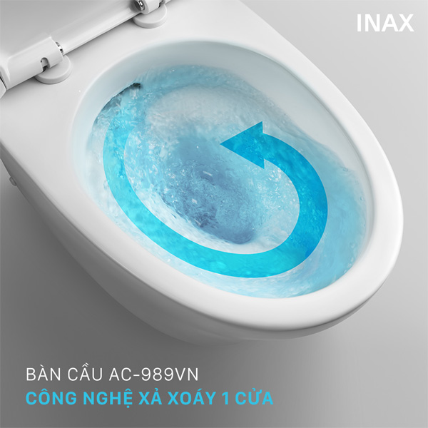 Cong nghe xa bon cau Inax AC-898VN