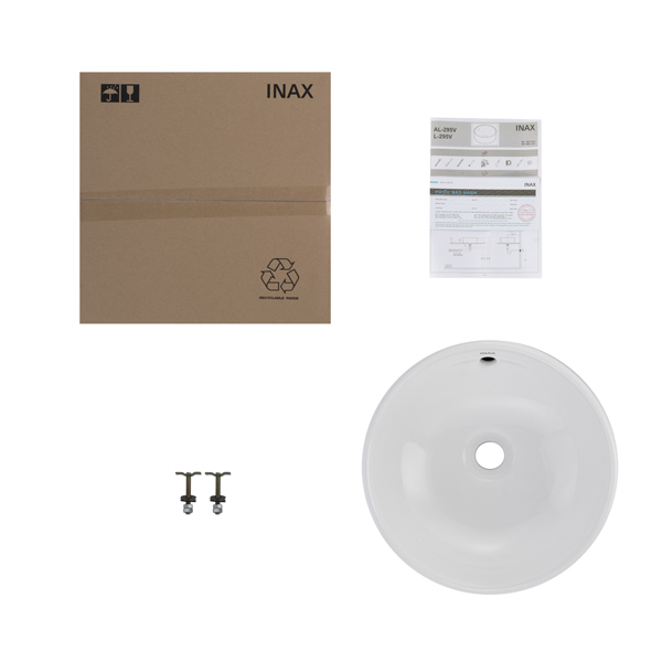 Mo hop chau rua Inax L-295V