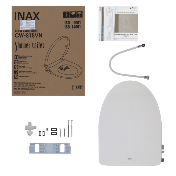 Mo hop nap rua co Inax cw-s15vn