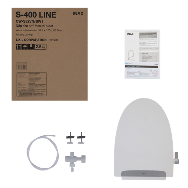 Mo hop nap rua co INAX CW-S32VN